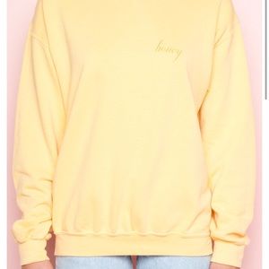 BRANDY MELVILLE burgundy sweatshirt